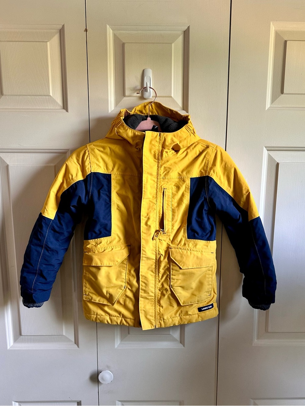 Kids Lands End Squall Winter Jacket - size 5-6 (medium)